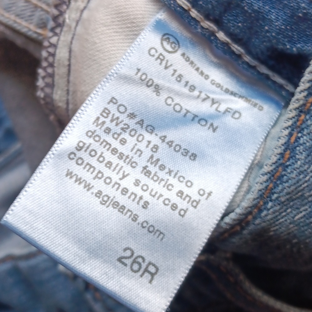 AG,Adriano Goldschmied ,The Nikki Crop Jean 26R - Picture 4 of 6